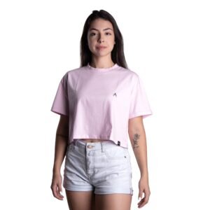 Cropped Oversized - Rosa Claro