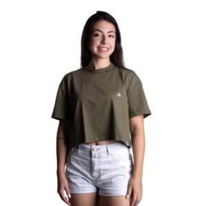 Cropped Oversized - Verde Cactus