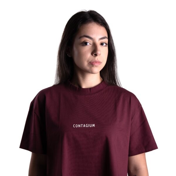 Cropped Oversized - Vinho do Porto - Imagem 2