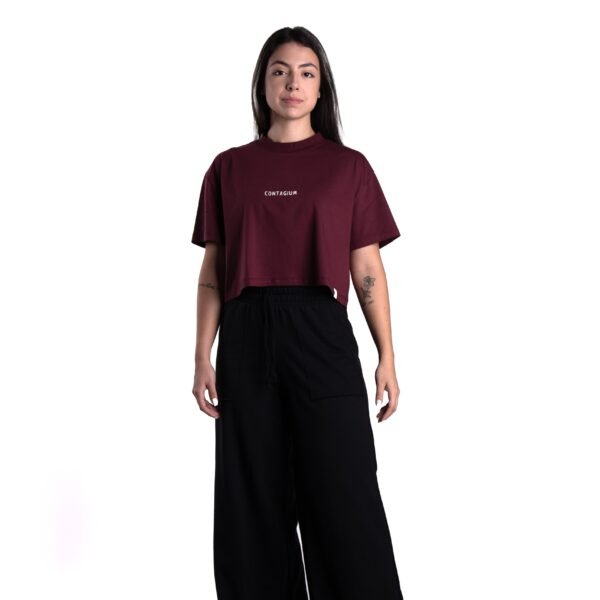 Cropped Oversized - Vinho do Porto - Imagem 4